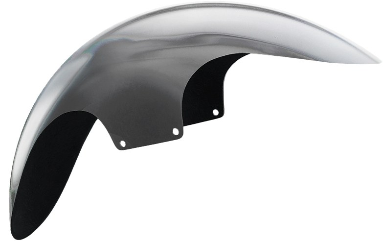 BAGGERNATION Cafe Fender 19" Steel Satin Spacers `14-21 Flh/Flt - CAFE-19-14L-S