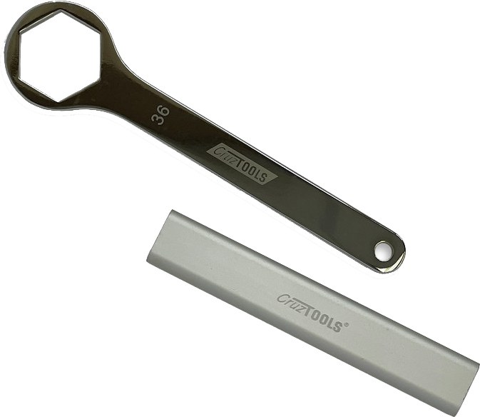 CRUZ TOOLS 36Mm Axel Wrench W/Ext. For Pan America / Indian Ftr - AW36X