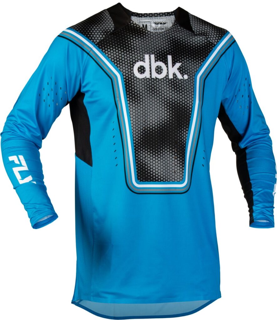 FLY RACING Evolution DST DBK Jersey (2027) — Blue/Black/White