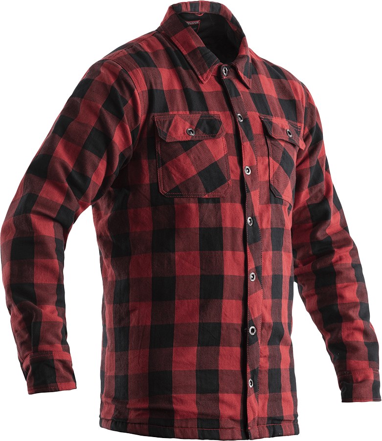 RST Kevlar Lumberjack CE Shirts — Red