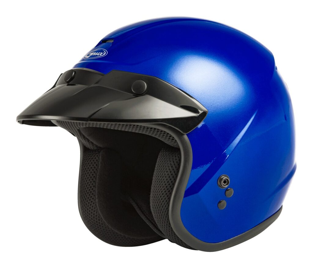 GMAX Youth OF-2Y Open Face Helmet — Blue