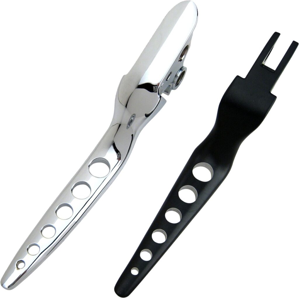 BAGGERNATION Race Levers Cable Black `96-07 Flh/T - RL-07E-B