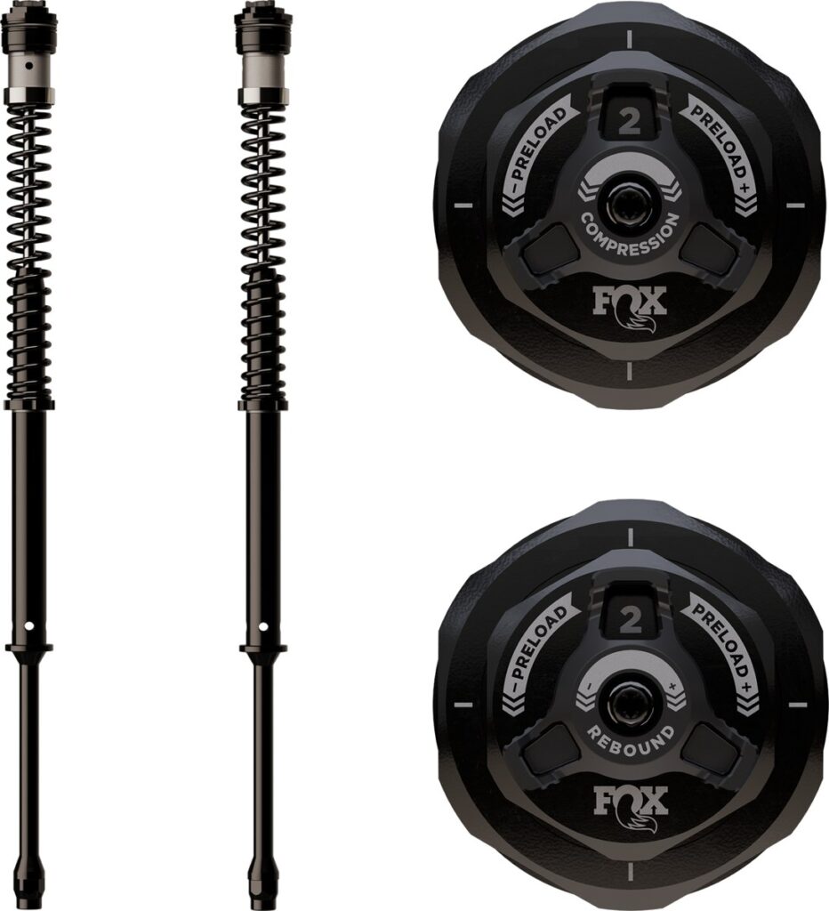 FOX Dual Adjustable 49Mm Cartridge Kit `18-25 Softail Non Inverted - 890-27-014