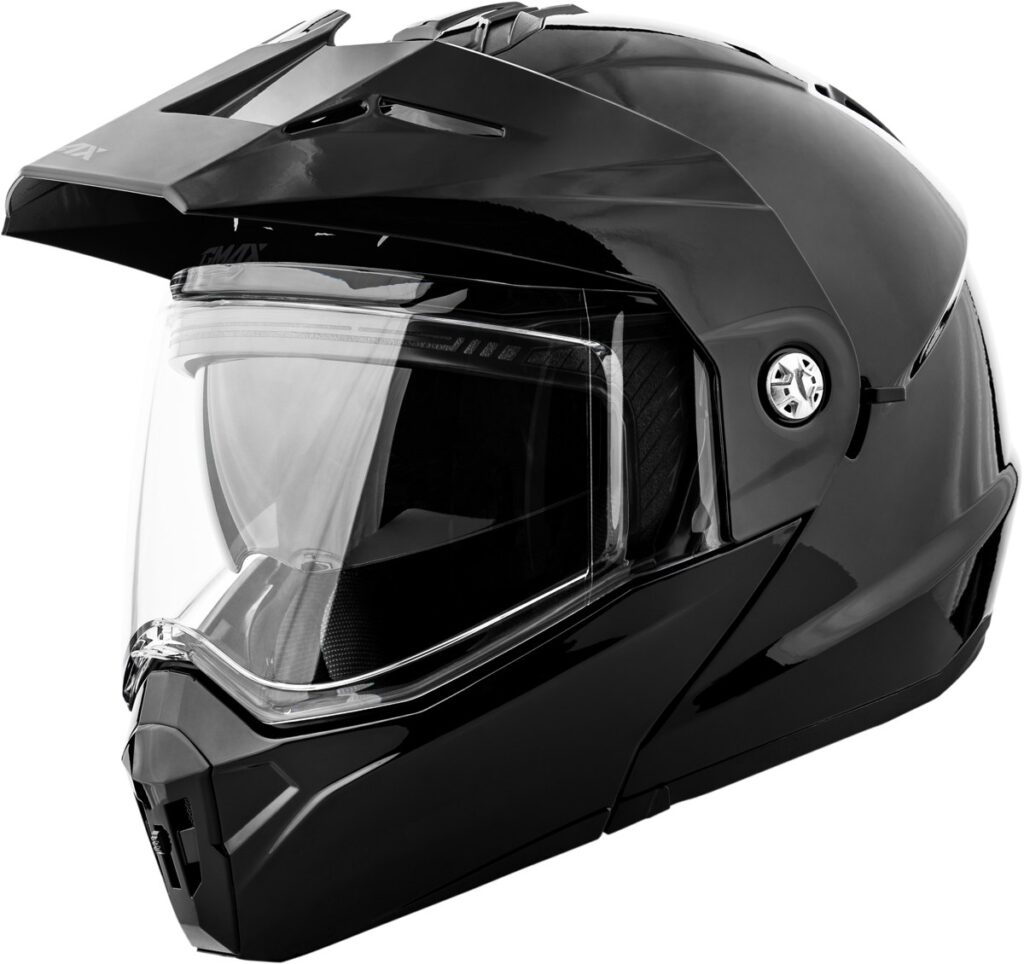 GMAX MD-74 Solid Helmets (2026) — Black — SOLID
