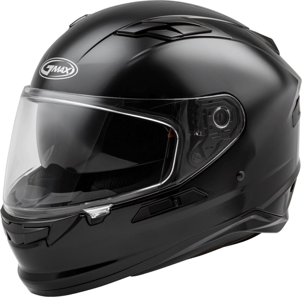 GMAX GMAX FF-98 Full Face Helmet — Black — SOLID