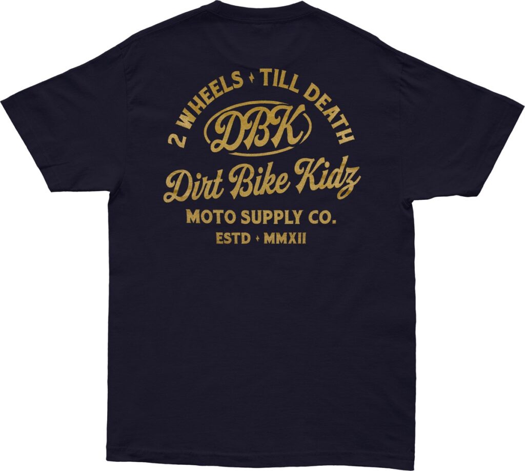 DBK Gold Nugget Tee (2026) — Navy