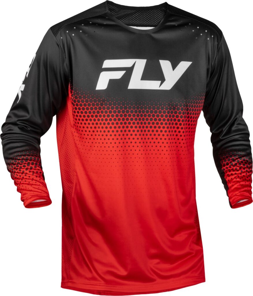 FLY RACING Rayce Sonar Bicycle Jersey (2027) — Red/Black/White — SONAR