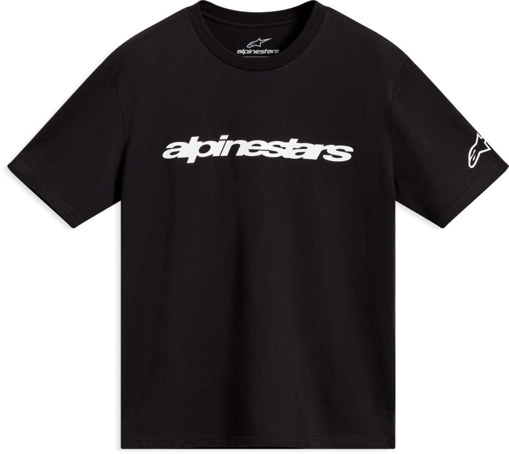 ALPINESTARS Wordmark SS CSF Tee — Black/White