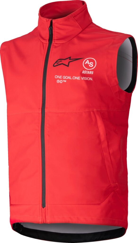 ALPINESTARS Techstar Softshell Vest — Bright Red