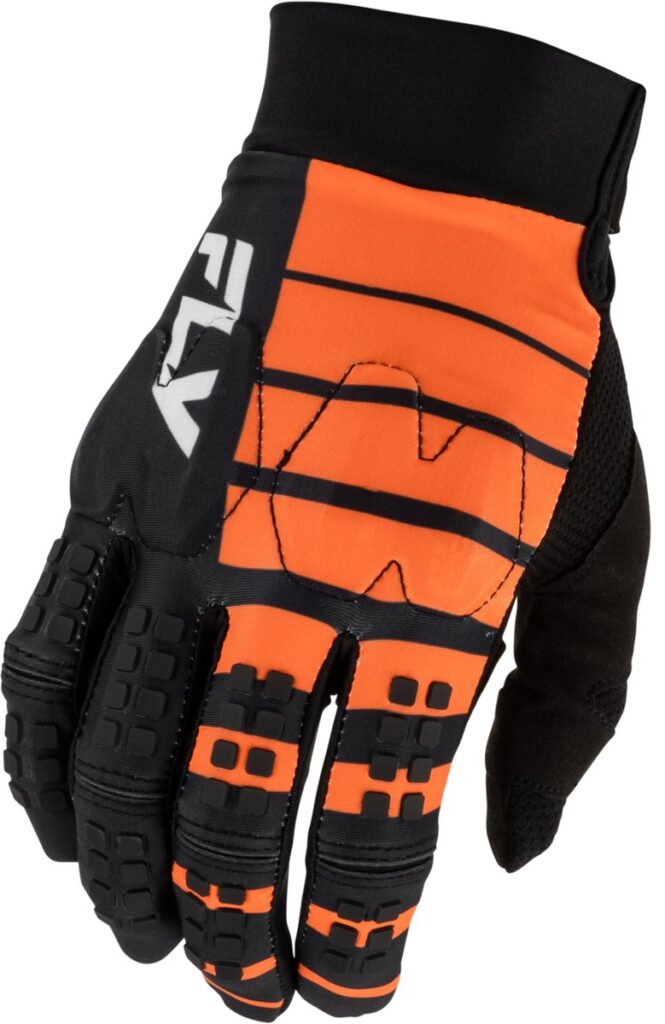 FLY RACING Youth Evolution DST Bolt Gloves (2027) — Black/Orange — BOLT