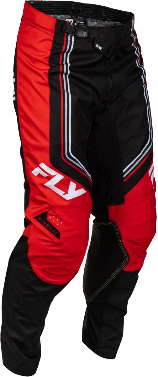 FLY RACING Kinetic DBK Pants (2027) — Black/Red/White