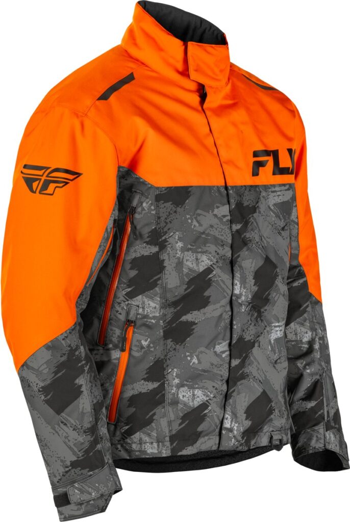 FLY RACING SNX Pro Jacket (2026) — Orange/Black