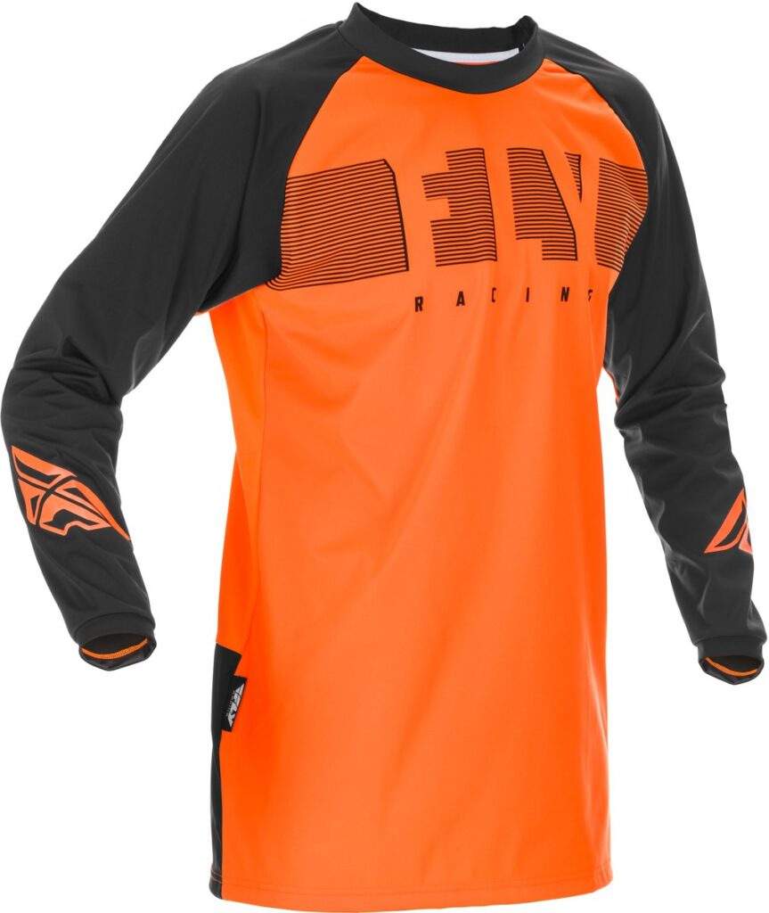 FLY RACING Windproof Jersey — Orange/Black