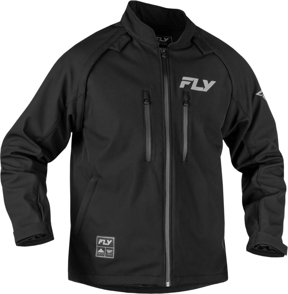 FLY RACING Patrol Jacket (2027) — Black/Grey