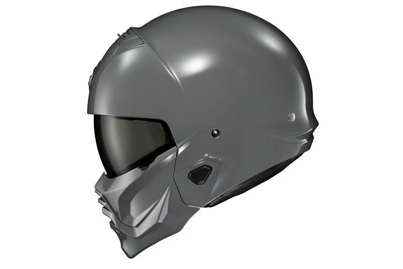 SCORPION EXO Covert 2 Open-Face Helmet — Cement Grey — SOLID