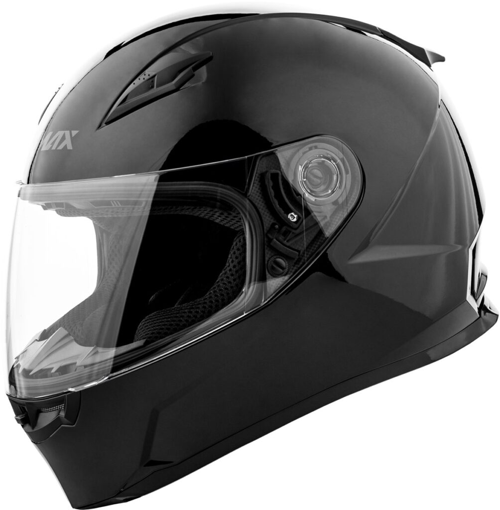 GMAX FF-49 Solid Helmets (2026) — Black — SOLID