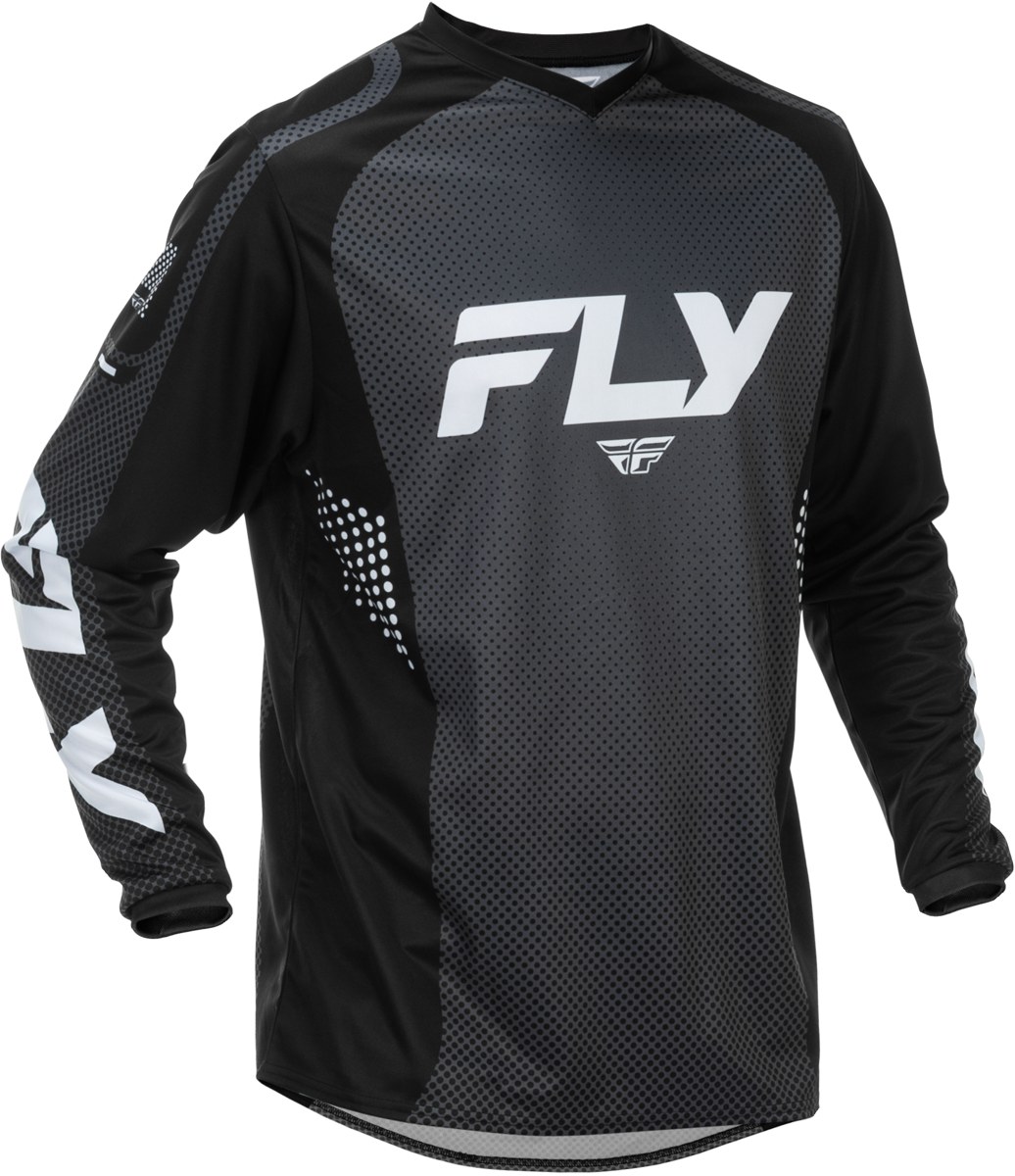 FLY RACING 2026 F-16 Jersey — Black/White
