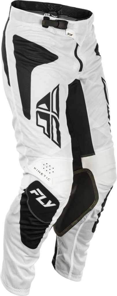 FLY RACING 2025.5 Kinetic Mesh Sym Pants — White/Black