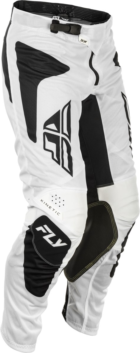 FLY RACING 2025.5 Kinetic Mesh Sym Pants — White/Black