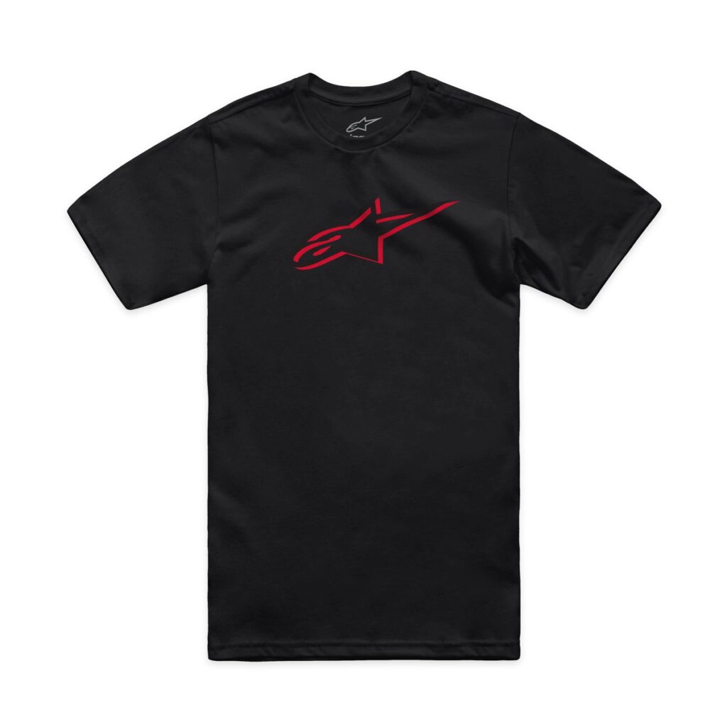 ALPINESTARS Ageless Shadow CSF Tee (2024) — Black/Red — SHADOW
