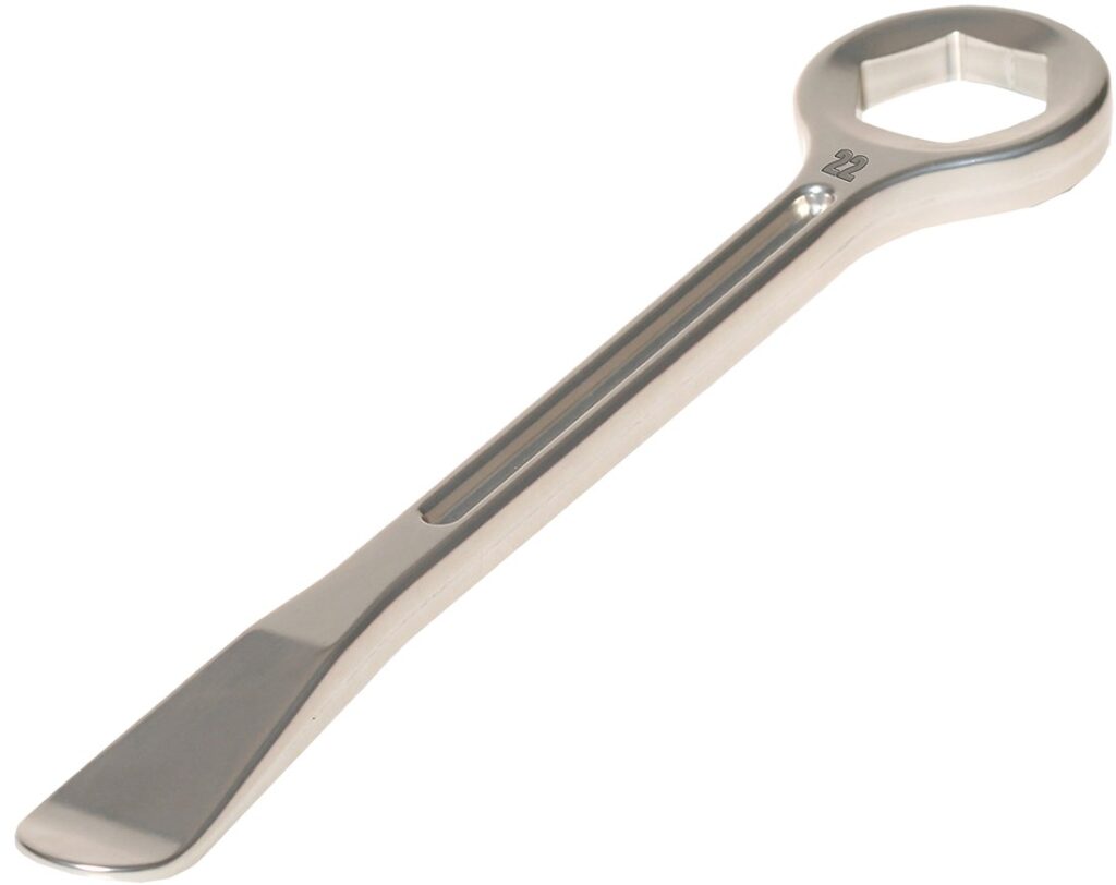 RFX Spoon & Spanner Tire Lever Aluminum 17Mm Spanner - FXWT 10217 55SV