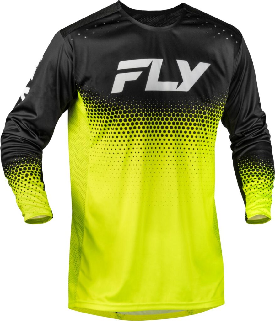 FLY RACING Rayce Sonar Bicycle Jersey (2027) — Hi-Vis/Black/White — SONAR