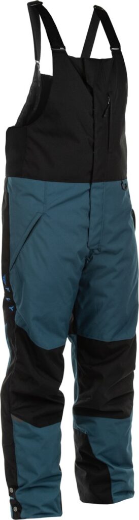 FLY RACING Outpost Float Bib (2027) — Blue/Light Blue/Black
