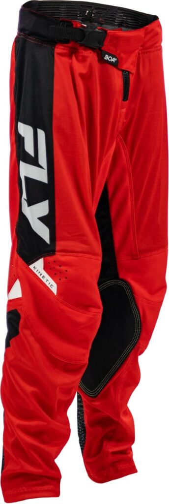FLY RACING Youth Kinetic Mesh Pants (2026.5) — Red/Black/White