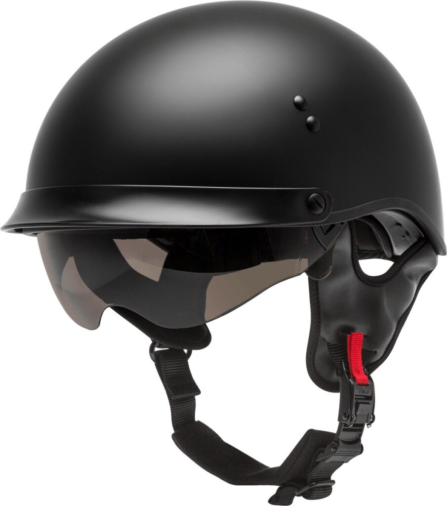 GMAX HH-65 Full Dressed Helmet — Matte Black