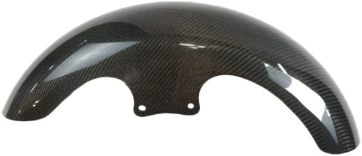 HOFMANN DESIGNS Carbon Fiber Mid-Lgth Fender Front 19" Flh 86-13 - HDCF-6005