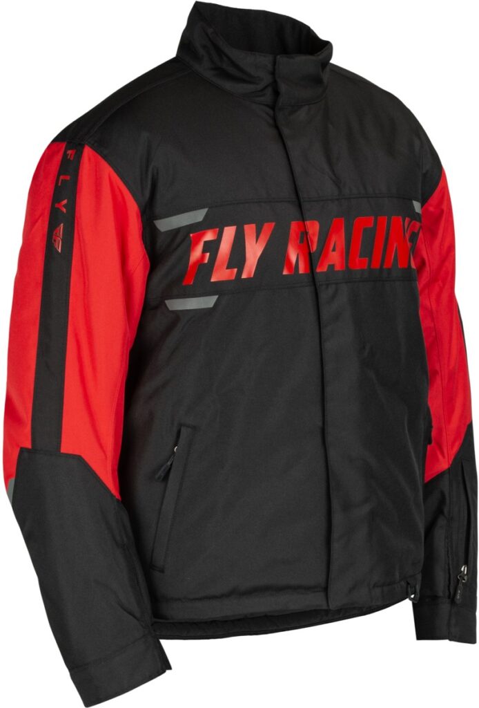 FLY RACING Outpost Jacket (2024) — Black/Red