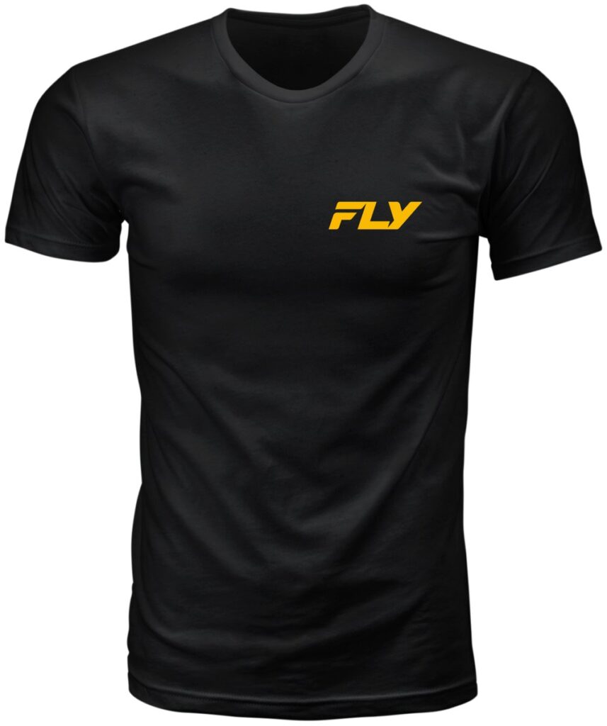 FLY RACING Freeride Tee — Black — FREERIDE
