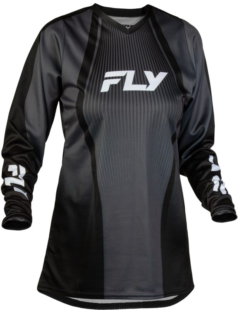 FLY RACING Women's F-16 Lift Jersey (2027) — White/Black — LIFT