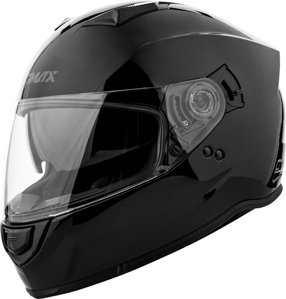 GMAX FF-18 Solid Helmets (2026) — Black — SOLID