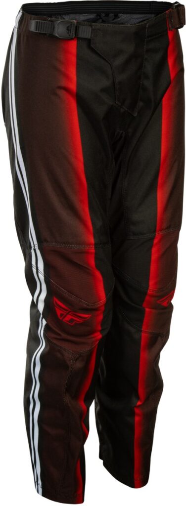 FLY RACING Youth F-16 Raze Pants (2027) — Black/Red/White — RAZE