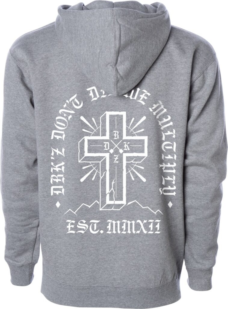 DBK Multiply Zip Hoodie (2026) — Gunmetal Heather