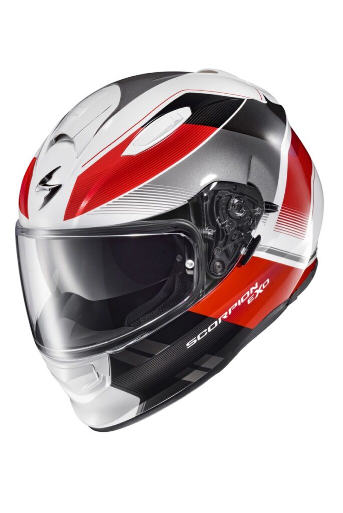 SCORPION EXO Ryzer Full-Face Helmet — Red — EDGE
