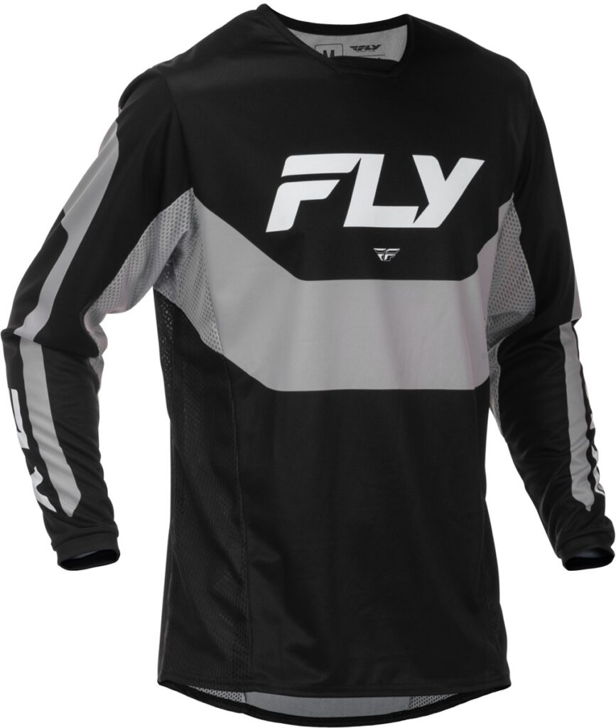 FLY RACING 2026 Kinetic Jersey — Black/Grey