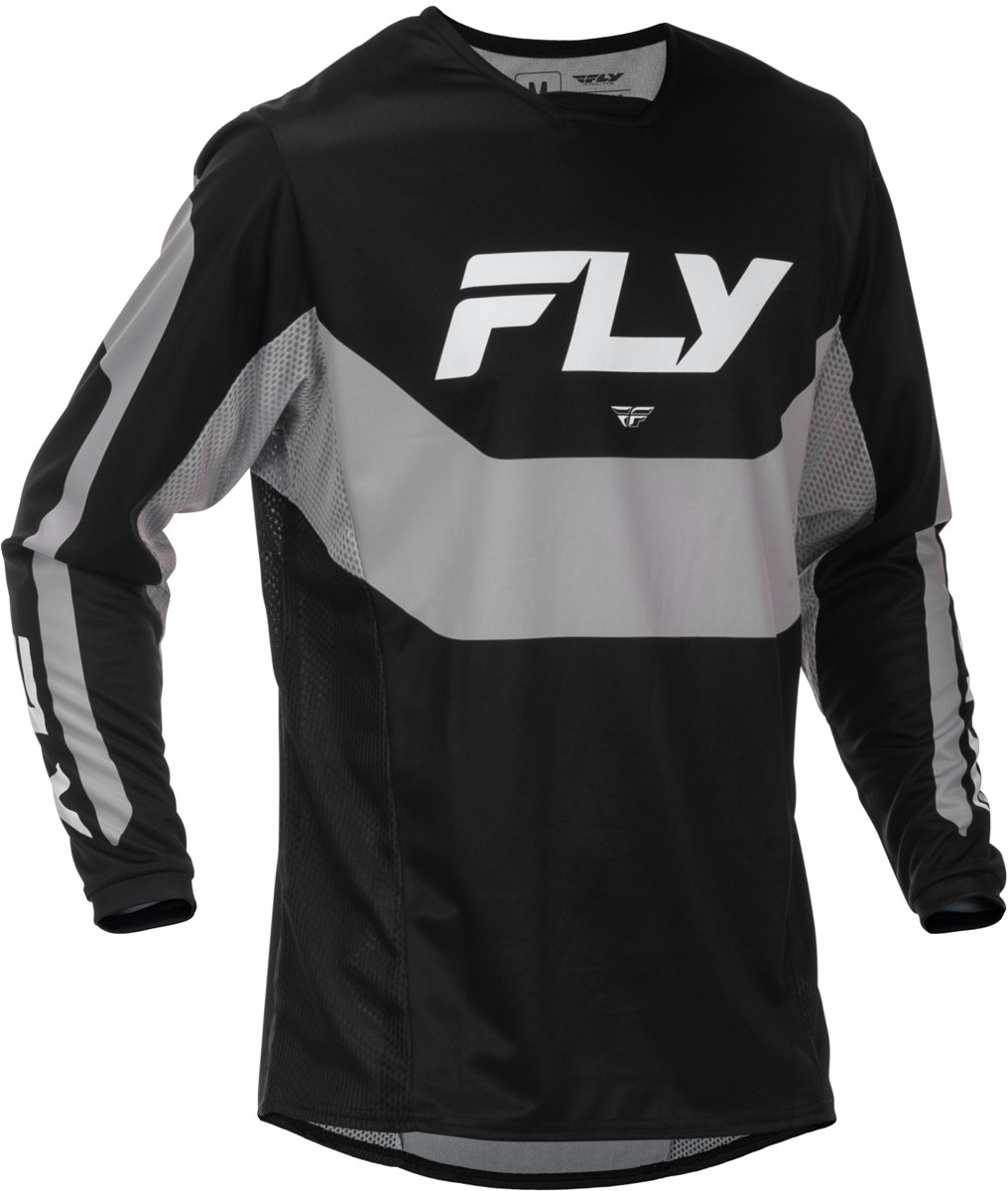 FLY RACING 2026 Kinetic Jersey — Black/Grey