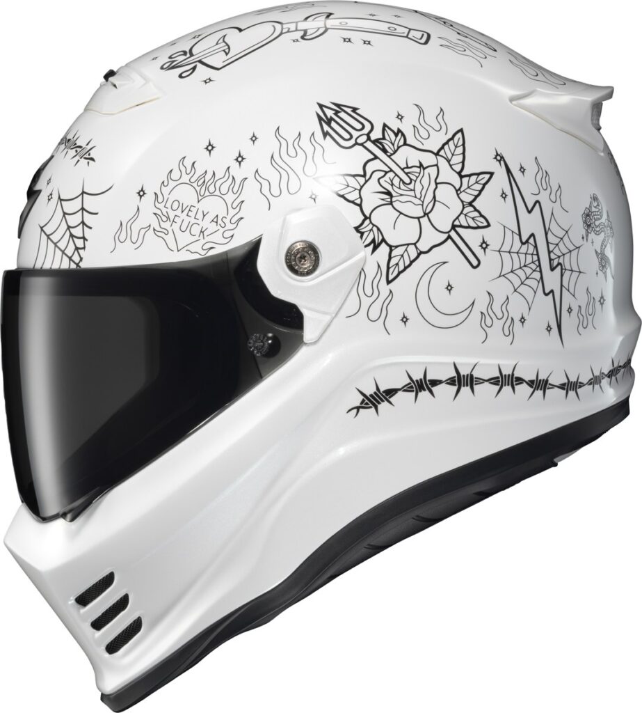 SCORPION EXO Covert FX Full Face Helmet — White — THE LITAS 2