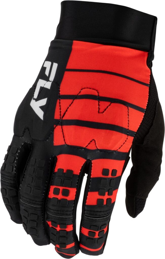 FLY RACING Youth Evolution DST Bolt Gloves (2027) — Black/Red — BOLT