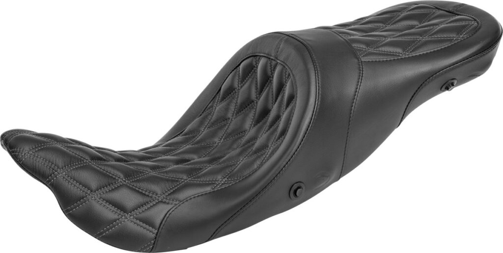 DANNY GRAY Longhaul 2-Up Xl Air Diamond Stitch Flh/Flt `08-Up - 21-412DIAAIR