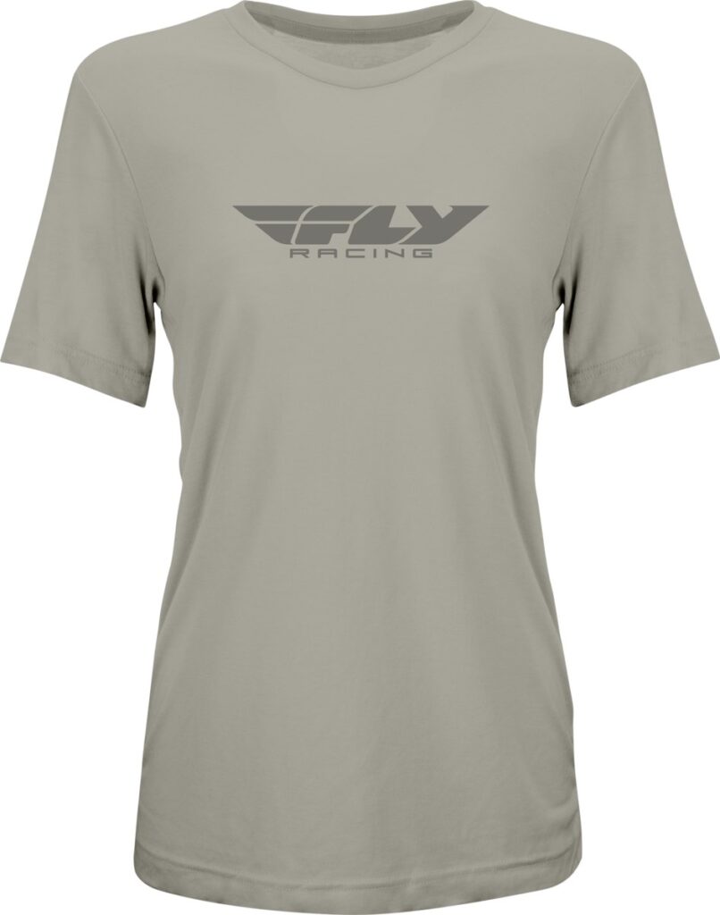 FLY RACING Women's Origin Corporate Tee — Stone Heather