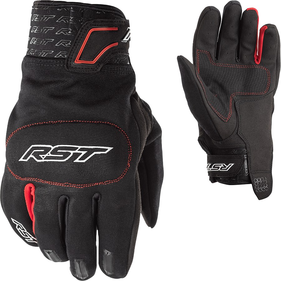 RST Rider CE Glove — Black/Red