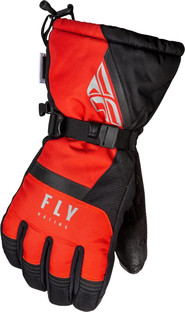 FLY RACING Cascade Glove — Black/Red