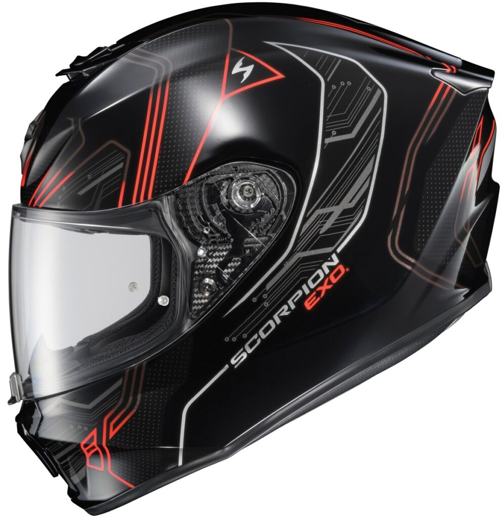 SCORPION EXO EXO-R330 Full-Face Helmet — Red — BENDR