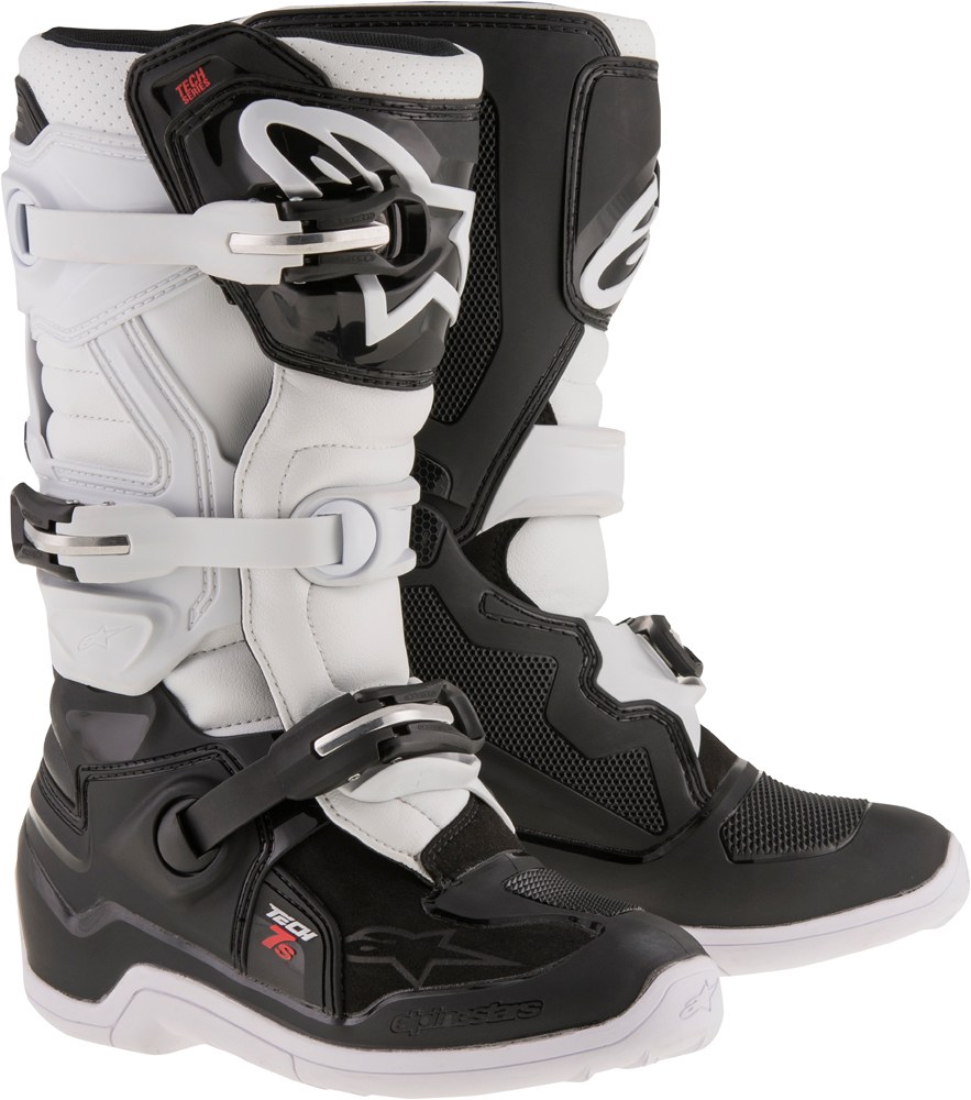 ALPINESTARS Tech 7S Boots — Black/White