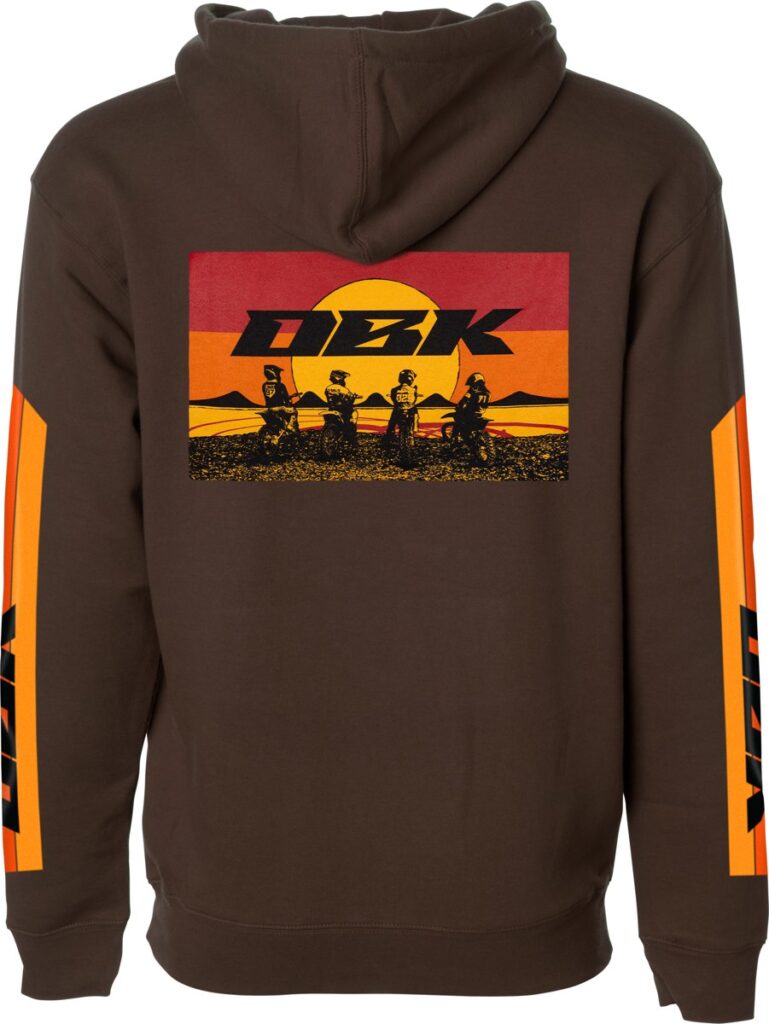 DBK Youth Sunday Stripe Hoodie (2026) — Brown