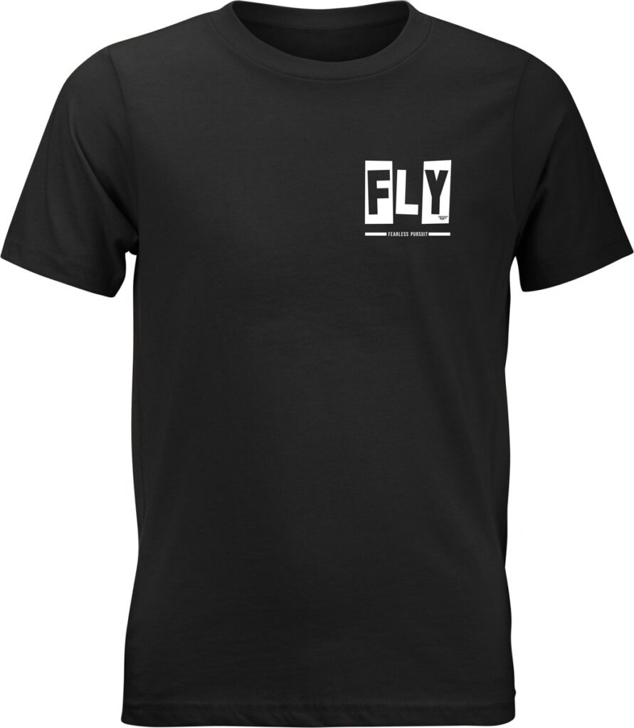 FLY RACING Fly Punk Youth Tee — Black — PUNK