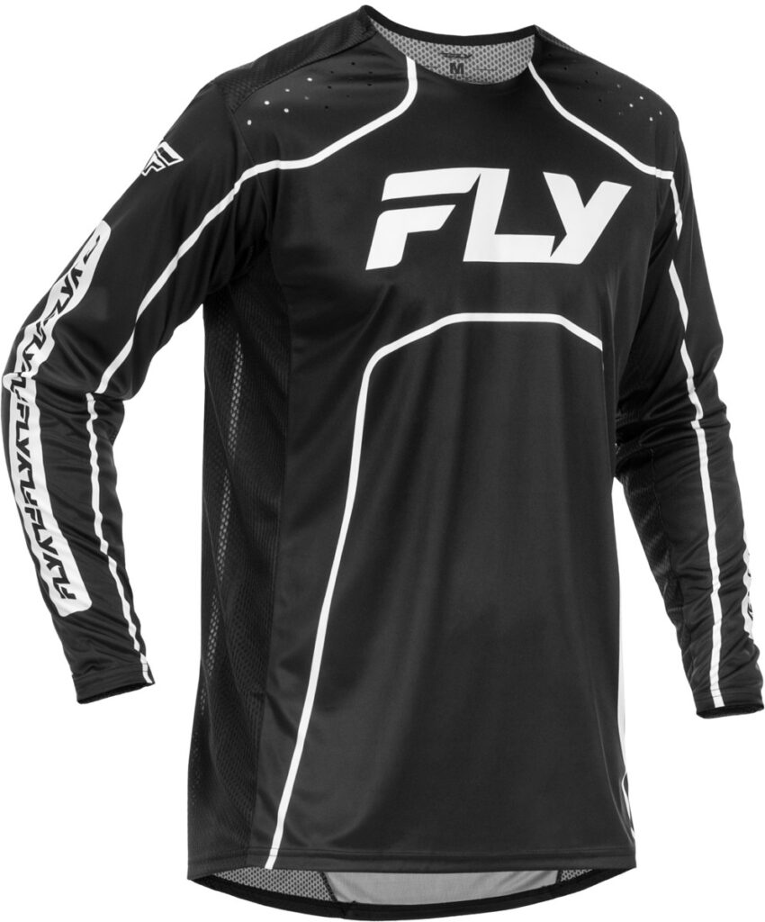 FLY RACING Rayce Bicycle Jersey (2026) — Black/White